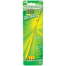 TICONDEROGA 4ct Pencils