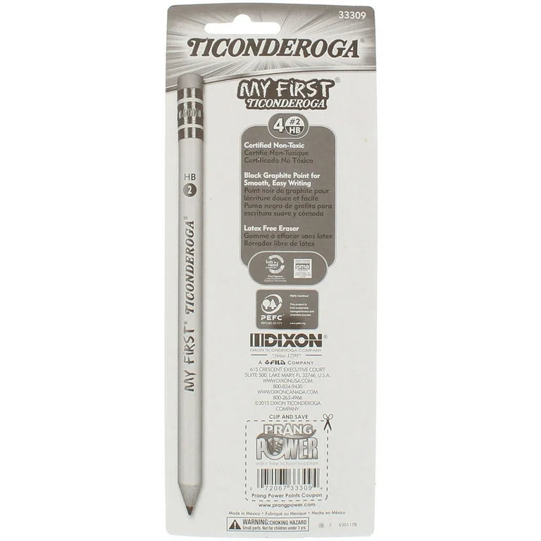 TICONDEROGA 4ct Pencils